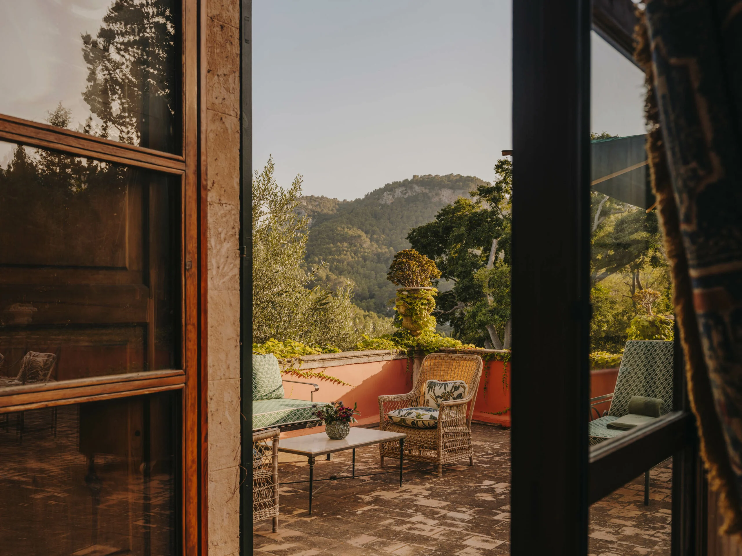 Terrace at Son Net, Mallorca